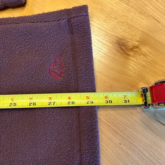 Lowe Alpine heavy fleece, unisex size Medium, dusty purple - Picture 2 of 8